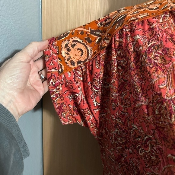 Sundance Calista Mixed Top, Size XS (v) - Picture 4 of 9